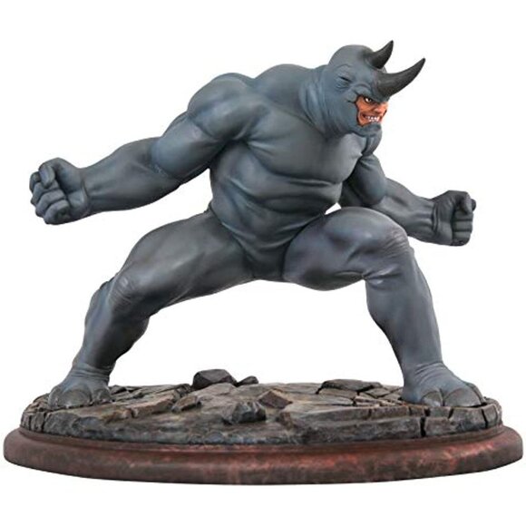 Brand New DIAMOND SELECT TOYS Marvel Premier Collection Spider-Man Rhino Statue - Picture 2 of 2